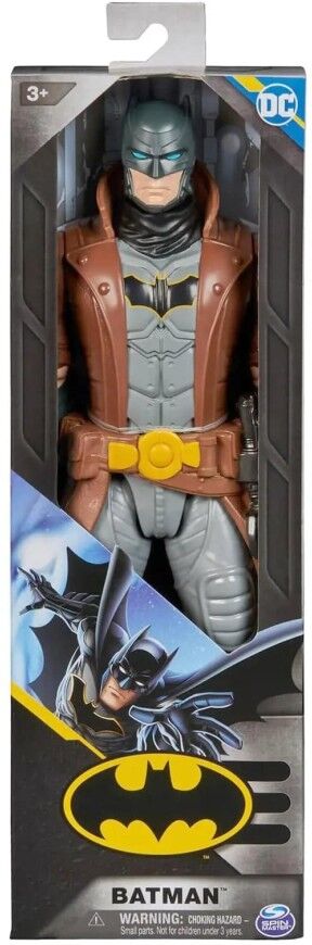 XS-Stock.com Ltd Batman Action Figure Brown Coat DC Comics Collectible 30cm
