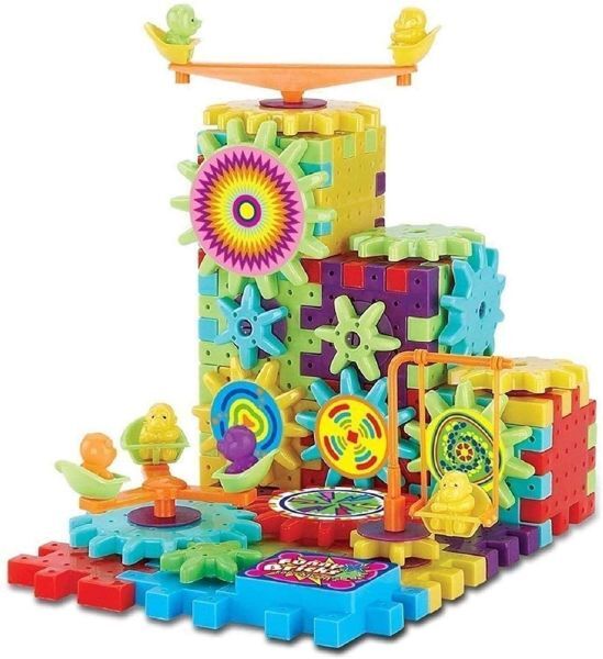 MantraRaj Infotech LTD. Kids Building Blocks Bricks Gears Educational Brain Creative Puzzle 3D Fun Toy