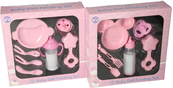 MantraRaj Infotech LTD. My 1st Baby Doll Feeding Set Boxed Playset NEW