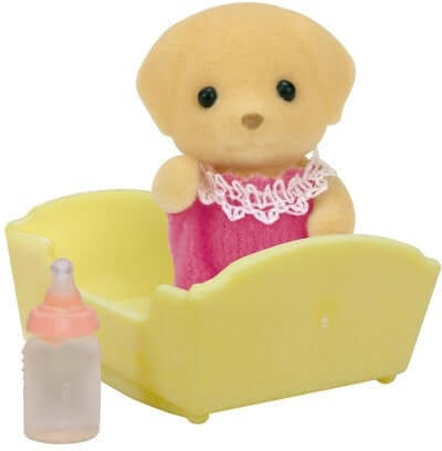 Giddy Goat Toys Sylvanian Families - Yellow Labrador Baby
