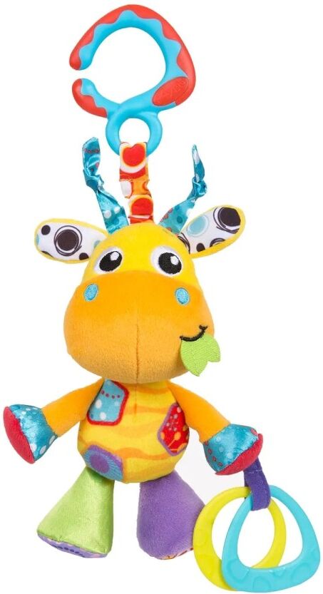 XS-Stock.com Ltd Playgro Munchimals Pram Baby Toy Safari Animal Rattle Teether - Giraffe