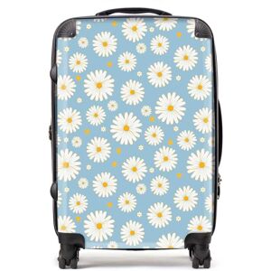WRT Ltd Summer Daisy Pattern Suitcase - Medium WRT Ltd Summer Daisy Pattern Suitcase - Medium