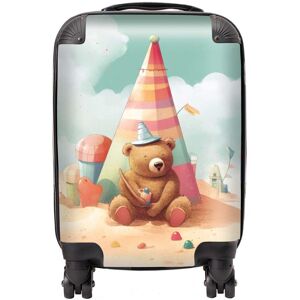 WRT Ltd A Bear On A Beach Holiday Suitcase - Small WRT Ltd A Bear On A Beach Holiday Suitcase - Small