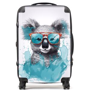 WRT Ltd Splashart Koala In Glasses Suitcase - Medium WRT Ltd Splashart Koala In Glasses Suitcase - Medium
