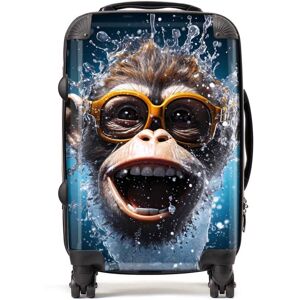 WRT Ltd Splashart Cheeky Chimp Face Suitcase - Cabin WRT Ltd Splashart Cheeky Chimp Face Suitcase - Cabin