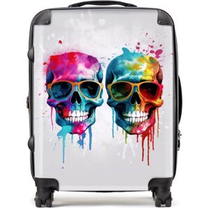 WRT Ltd Splashart Happy Skeletons Suitcase - Large WRT Ltd Splashart Happy Skeletons Suitcase - Large