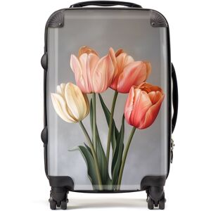WRT Ltd Spring Tulips Suitcase - Cabin WRT Ltd Spring Tulips Suitcase - Cabin