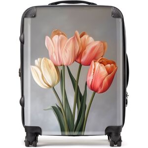 WRT Ltd Spring Tulips Suitcase - Large WRT Ltd Spring Tulips Suitcase - Large