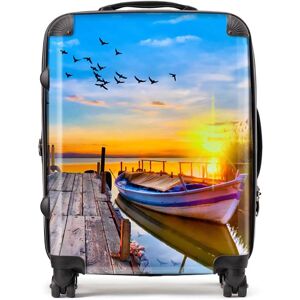 WRT Ltd Sunset Of Colours At The Lake Suitcase - Large WRT Ltd Sunset Of Colours At The Lake Suitcase - Large