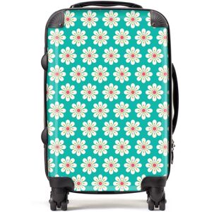 WRT Ltd Daisy Pattern Suitcase - Cabin WRT Ltd Daisy Pattern Suitcase - Cabin
