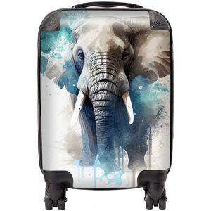 WRT Ltd Majestic Elephant Splashart Suitcase - Small WRT Ltd Majestic Elephant Splashart Suitcase - Small