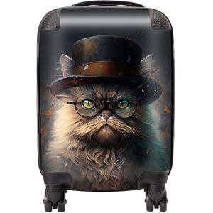 WRT Ltd Persian Cat Splashart Suitcase - Mini Cabin WRT Ltd Persian Cat Splashart Suitcase - Mini Cabin