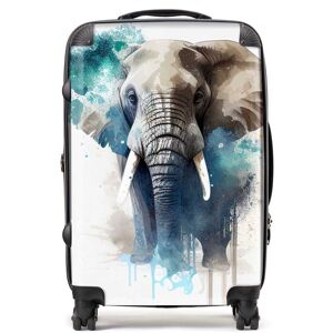 WRT Ltd Majestic Elephant Splashart Suitcase - Medium WRT Ltd Majestic Elephant Splashart Suitcase - Medium