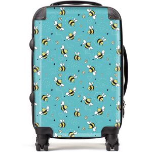 WRT Ltd Hand Drawn Busy Bees Suitcase - Cabin WRT Ltd Hand Drawn Busy Bees Suitcase - Cabin