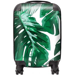 WRT Ltd Tropical Jungle Leaf Pattern Suitcase - Mini Cabin WRT Ltd Tropical Jungle Leaf Pattern Suitcase - Mini Cabin