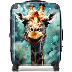 WRT Ltd Splashart Giraffe Face Suitcase - Large WRT Ltd Splashart Giraffe Face Suitcase - Large
