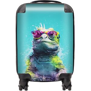 WRT Ltd Inquisitive Splashart Iguana Suitcase - Mini Cabin WRT Ltd Inquisitive Splashart Iguana Suitcase - Mini Cabin