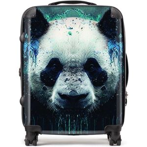 WRT Ltd Panda Face Splashart Dark Background Suitcase - Large WRT Ltd Panda Face Splashart Dark Background Suitcase - Large