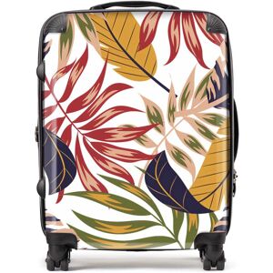 WRT Ltd Hawaiian Style Jungle Leaves Suitcase - Large WRT Ltd Hawaiian Style Jungle Leaves Suitcase - Large