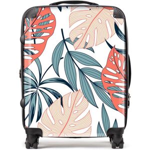 WRT Ltd Tropical Leaf Pattern Suitcase - Large WRT Ltd Tropical Leaf Pattern Suitcase - Large