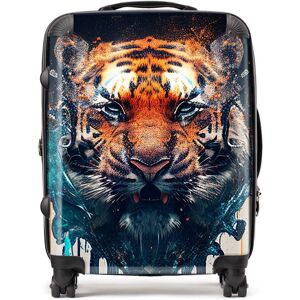 WRT Ltd Tiger Face Splashart Suitcase - Large WRT Ltd Tiger Face Splashart Suitcase - Large