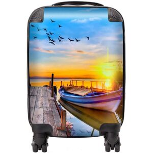 WRT Ltd Sunset Of Colours At The Lake Suitcase - Mini Cabin WRT Ltd Sunset Of Colours At The Lake Suitcase - Mini Cabin