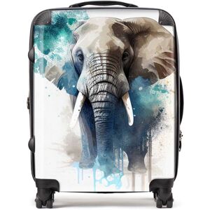 WRT Ltd Majestic Elephant Splashart Suitcase - Large WRT Ltd Majestic Elephant Splashart Suitcase - Large