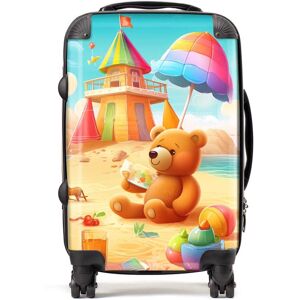 WRT Ltd Bear On A Beach Holiday Suitcase - Cabin WRT Ltd Bear On A Beach Holiday Suitcase - Cabin