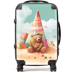 WRT Ltd A Bear On A Beach Holiday Suitcase - Cabin WRT Ltd A Bear On A Beach Holiday Suitcase - Cabin