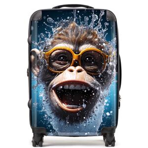 WRT Ltd Splashart Cheeky Chimp Face Suitcase - Medium WRT Ltd Splashart Cheeky Chimp Face Suitcase - Medium