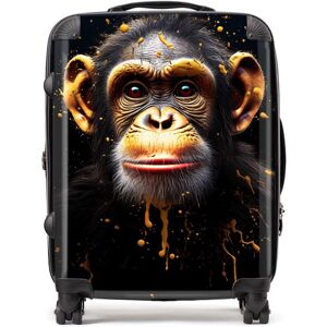 WRT Ltd Splashart Cheeky Chimp Face Suitcase - Large WRT Ltd Splashart Cheeky Chimp Face Suitcase - Large