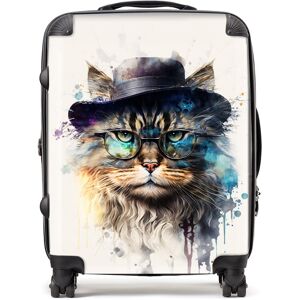 WRT Ltd Siberian Cat Splashart Suitcase - Large WRT Ltd Siberian Cat Splashart Suitcase - Large