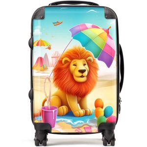 WRT Ltd Lion On A Beach Holiday Suitcase - Cabin WRT Ltd Lion On A Beach Holiday Suitcase - Cabin