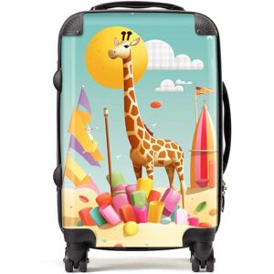WRT Ltd A Giraffe On A Beach Holiday Suitcase - Cabin WRT Ltd A Giraffe On A Beach Holiday Suitcase - Cabin