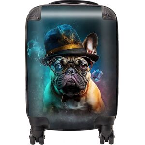 WRT Ltd French Bulldog Splashart Suitcase - Mini Cabin WRT Ltd French Bulldog Splashart Suitcase - Mini Cabin
