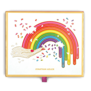 XS-Stock.com Ltd Jonathan Adler Rainbow Hand Shaped Jigsaw Puzzle Galison 750 Pieces XS-Stock.com Ltd Jonathan Adler Rainbow Hand Shaped Jigsaw Puzzle Galison 750 Pieces