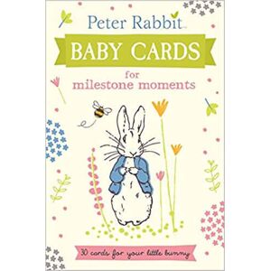 Giddy Goat Toys Peter Rabbit Baby Cards - Milestone Moments Giddy Goat Toys Peter Rabbit Baby Cards - Milestone Moments