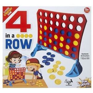 MantraRaj Infotech LTD. Traditional Line Up Four 4 In A Row In Board Game Kids Children Fun Toy
