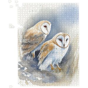 WRT Ltd Barn Ano Owls Watercolour Jigsaw Puzzle - 1000 Piece WRT Ltd Barn Ano Owls Watercolour Jigsaw Puzzle - 1000 Piece