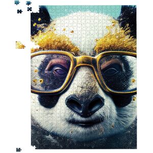 WRT Ltd Panda With Golden Glasses Splashart Jigsaw Puzzle - 1000 Piece WRT Ltd Panda With Golden Glasses Splashart Jigsaw Puzzle - 1000 Piece