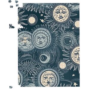 WRT Ltd Silver Blue Moon and Stars Jigsaw Puzzle - 500 Piece WRT Ltd Silver Blue Moon and Stars Jigsaw Puzzle - 500 Piece