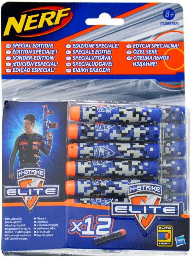 XS-Stock.com Ltd Pack of 12 Nerf N-Strike Elite Darts Special Edition