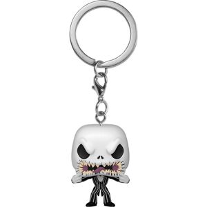 Keychain Funko Pocket Pop Disney Nightmare Before Christmas Jack Scary Face Blanc One size Unisex Keychain Funko Pocket Pop Disney Nightmare Before Christmas Jack Scary Face Blanc One size Unisex