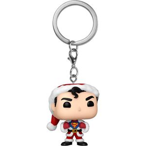 Keychain Funko Pocket Pop Dc Comics Holiday Superman Exclusive Rouge One size Unisex Keychain Funko Pocket Pop Dc Comics Holiday Superman Exclusive Rouge One size Unisex