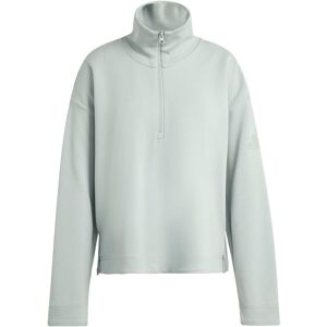 Women's 1/4 zip training jacket adidas Soft Lux Vert L Female Women's 1/4 zip training jacket adidas Soft Lux Vert L Female