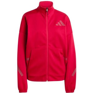 Women's sweat jacket adidas Z.N.E. Rouge L Female Women's sweat jacket adidas Z.N.E. Rouge L Female