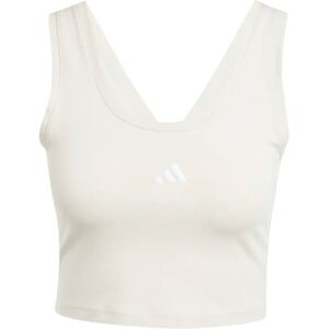Women's tank top adidas Essentials Small Logo Beige M Female Women's tank top adidas Essentials Small Logo Beige M Female