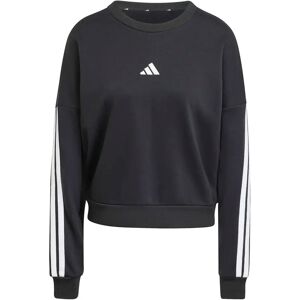 Women's French terry sweatshirt adidas Essentials 3-Stripes Noir XL Female Women's French terry sweatshirt adidas Essentials 3-Stripes Noir XL Female