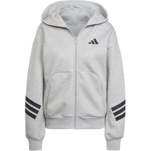 Women's full zip hoodie adidas Future Icons 3-Stripes Gris XS Female Women's full zip hoodie adidas Future Icons 3-Stripes Gris XS Female