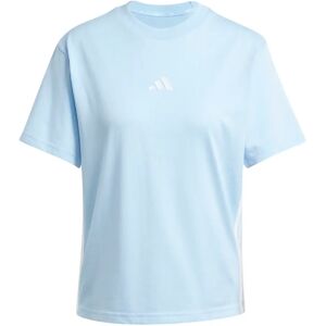 Women's T-shirt adidas Essentials 3-Stripes Bleu L Female Women's T-shirt adidas Essentials 3-Stripes Bleu L Female